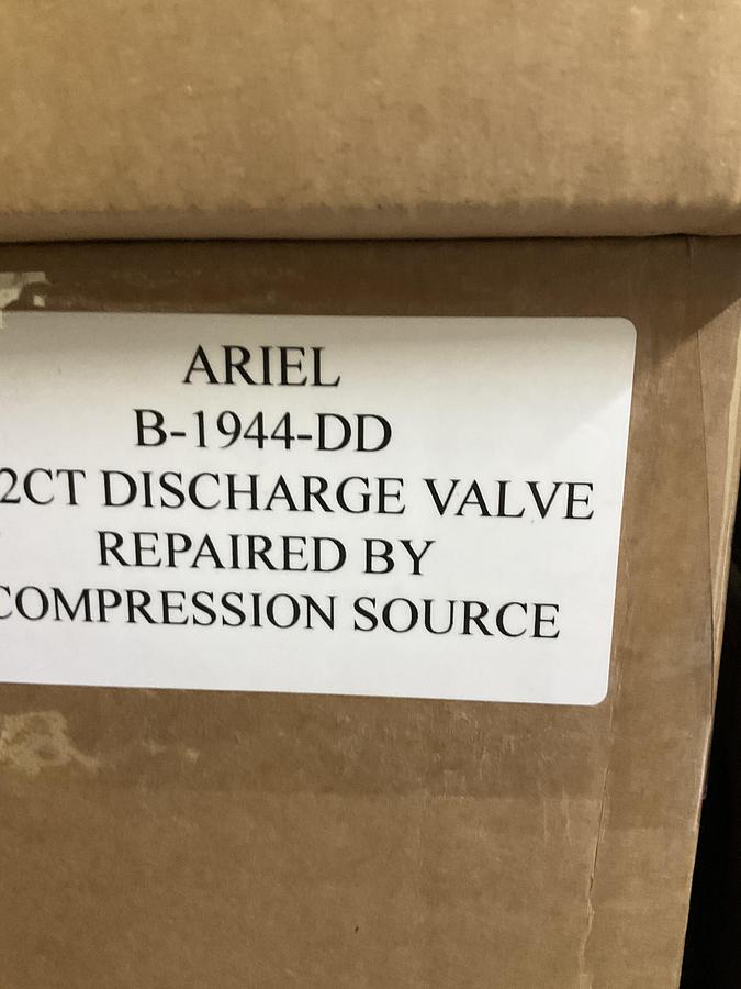 Rebuilt Ariel 102CT Discharge Valve PN: B-1944-DD