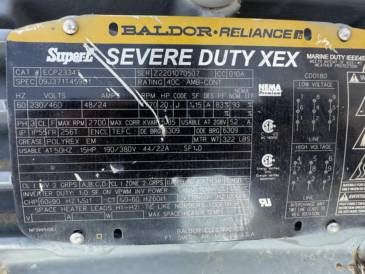 Used CORKEN GAS COMPRESSOR