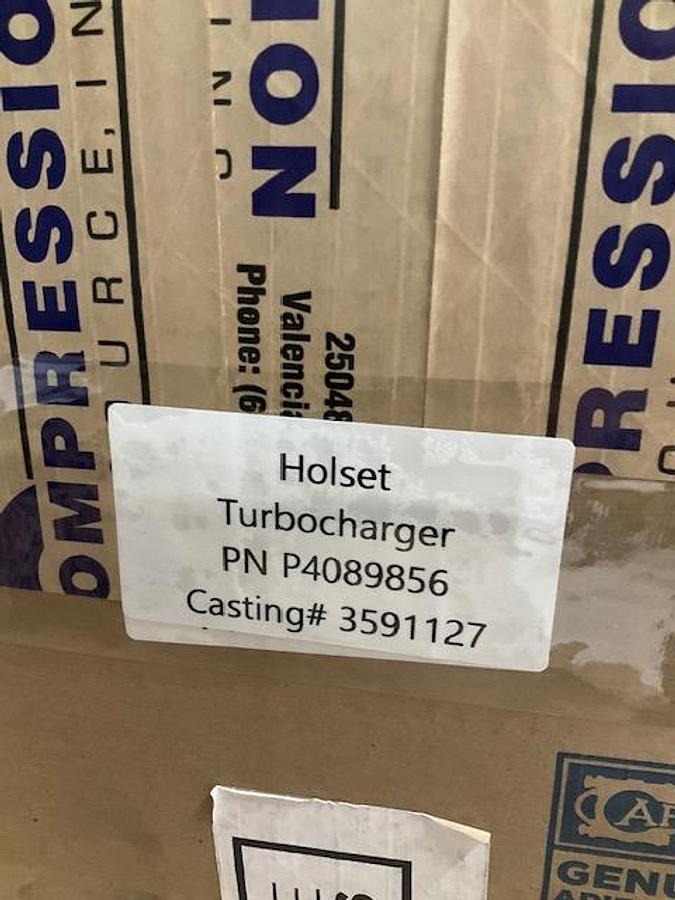 Used Holset Turbocharger PN P4089856