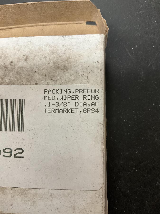 Preformed Packing Wiper Ring 1-3/8 PN: 6PS4338