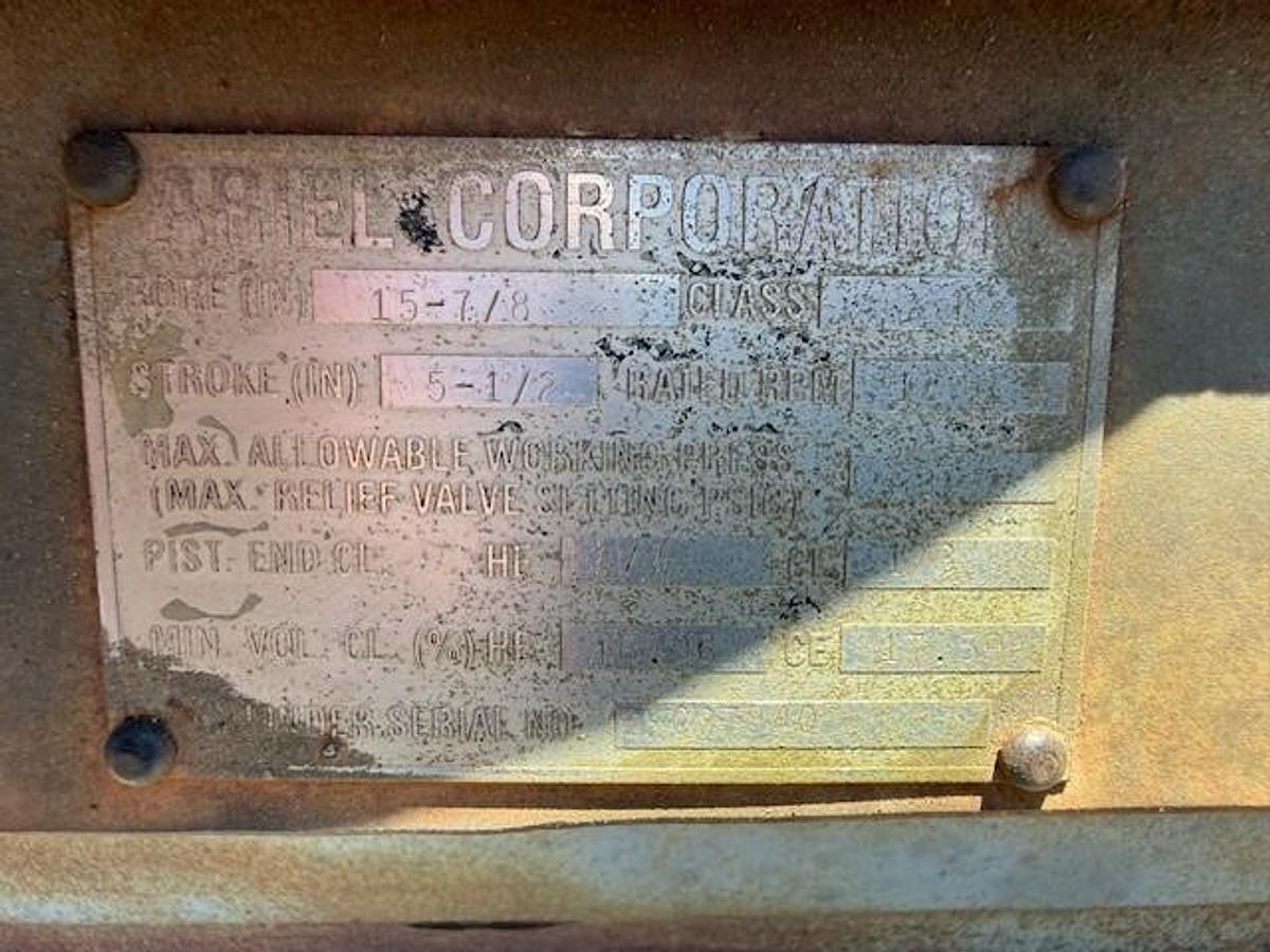 Used Ariel 15.875” JGC 635 # Cylinder SN C-37840