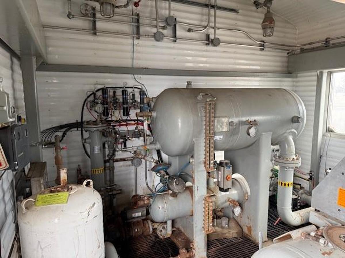 Used Ariel JGJ-2 / Cat G3412LE Compressor Package Size 16.75" x 9.75" SN F-12147