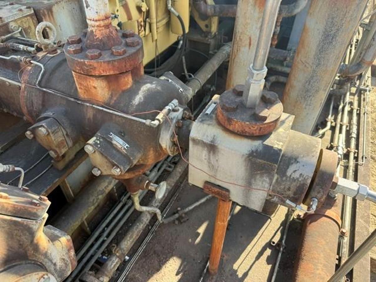 Used CAT G3406TA / Ariel JGA-4 Five Stage High Pressure Compressor Package Size 11” x 6.125” x 3.625” x 3” x 1.5” SN F-10097