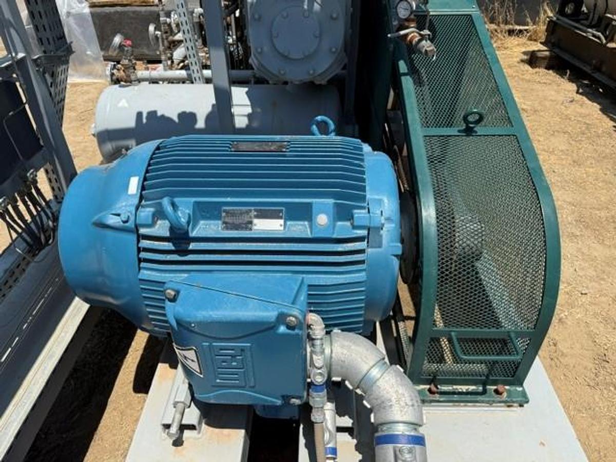 Used 150 HP / ABC 1EHA-2-GT-240 Natural Gas Compressor SN 24998