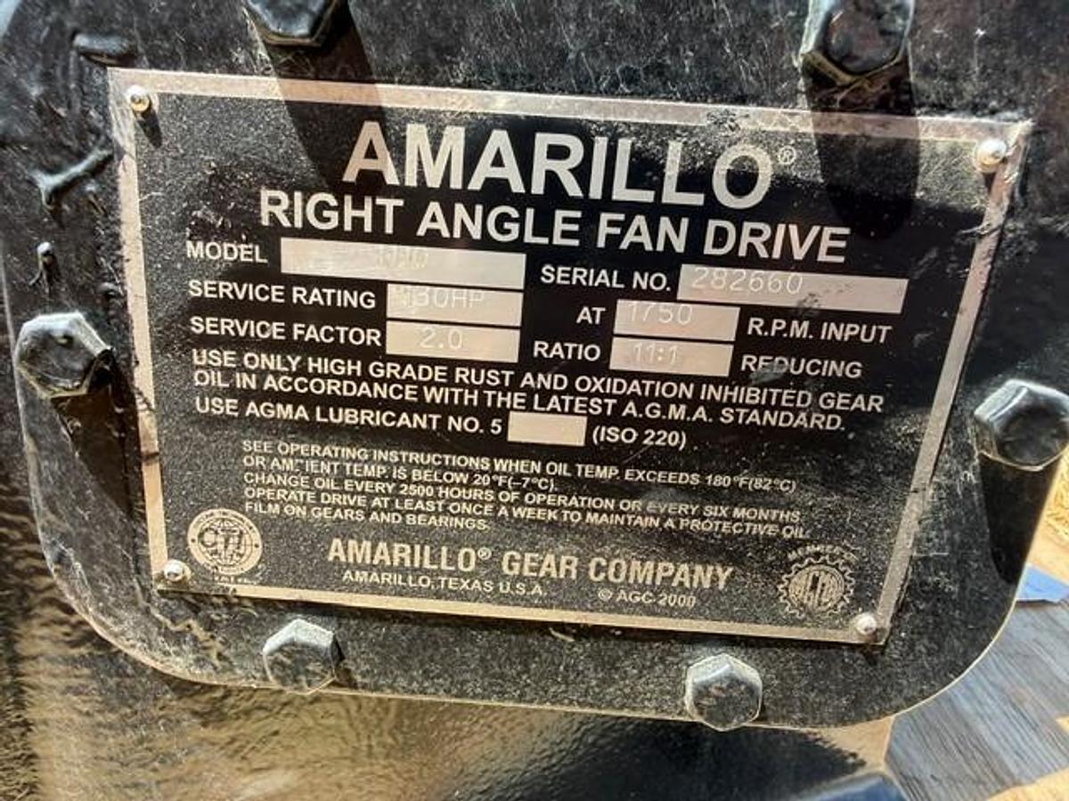 Used Amarillo Right Angle Drive Model FD110 SN 369124