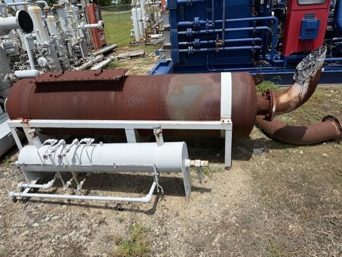 Cat G3408TA SN 6NB04803 / Ariel JGJ-2 SN F-29256 Three Stage Compressor Package Size 9.75” x 6.375” x 3.875” with 84BEH Cooler 