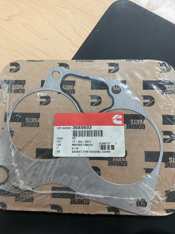 Cummins Thermostat Housing Gasket  PN: 3680602