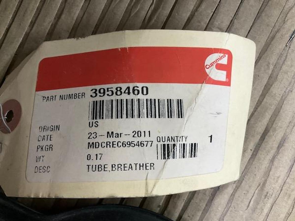 Cummins Breather Tube PN 3958460