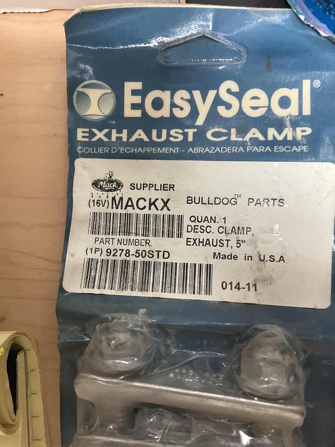 EasySeal Exhaust Clamp 5IN PN: 9278-50STD