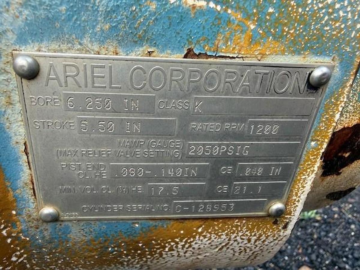 Used Ariel JGK-4 JGK Cylinder SN C-128953