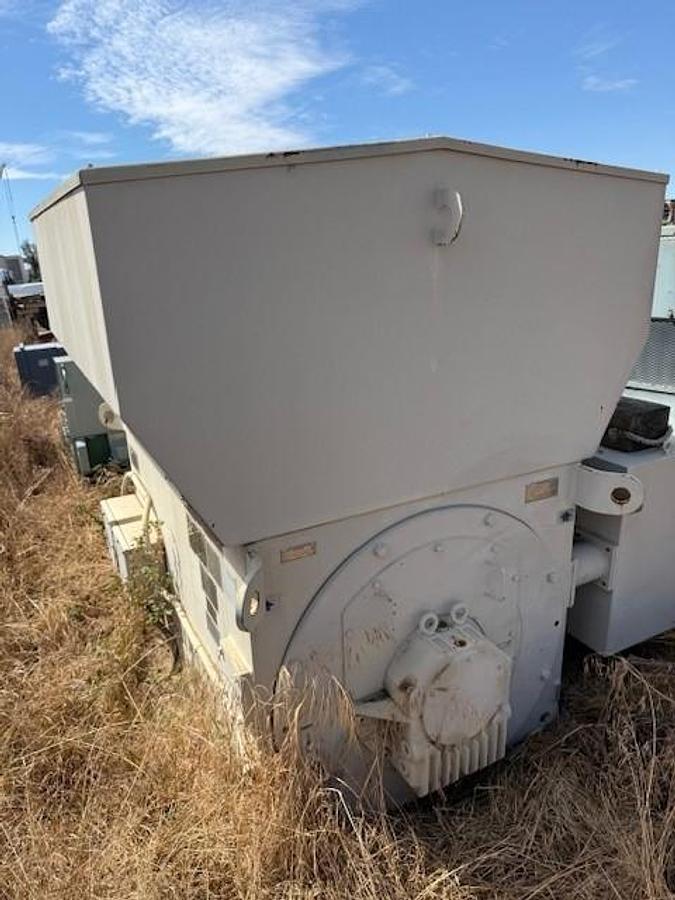 Used TECO Westinghouse 1750 HP @ 1195 RPM 4160 Volt Electric Motor