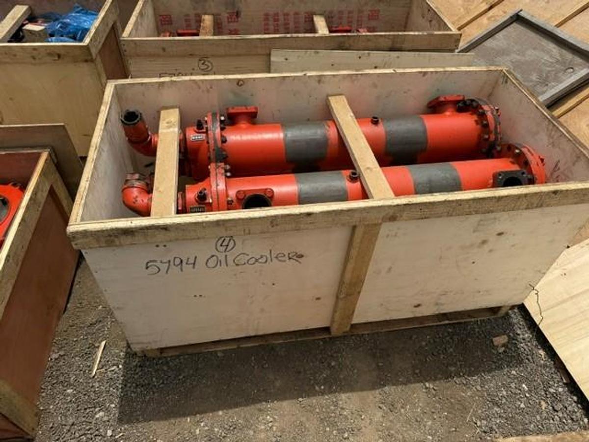 Used Waukesha Front Mount Oil Coolers 