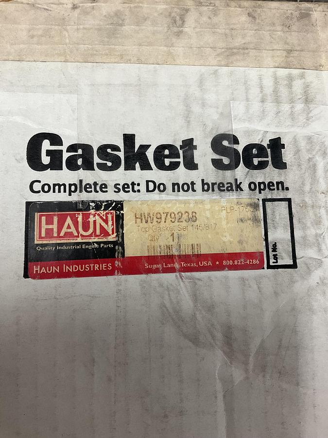 Arrow Top Gasket Set PN: HW979238