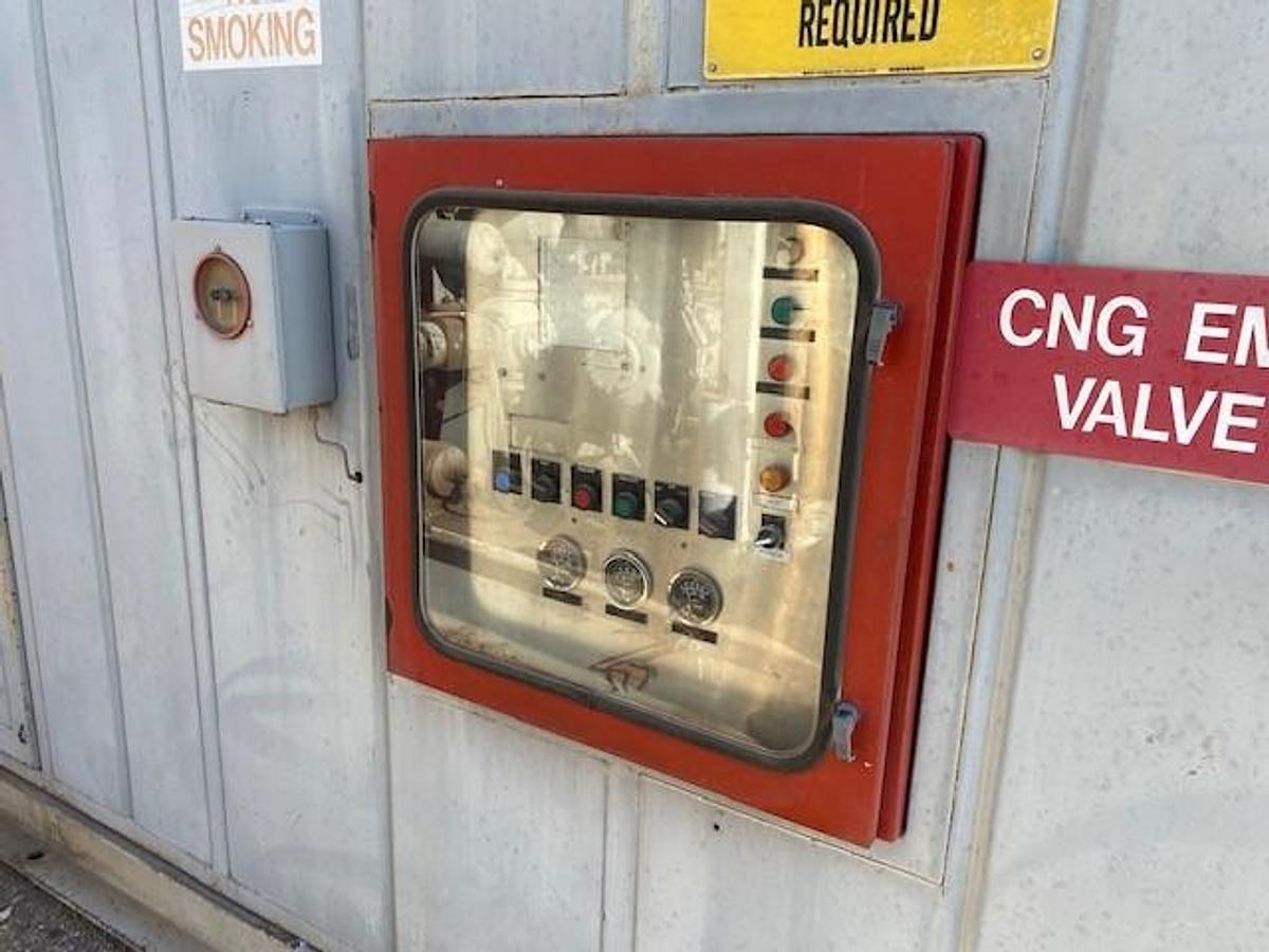 Used Ariel JGJ-4 SN: F-10009 / Caterpillar G3408TA SN: 6NB02470 - 4 Stage CNG Compressor Size 10.5” x 5.125” x 3.875” x 1.75”