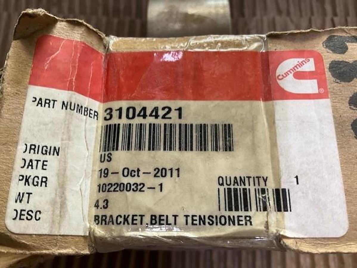 Cummins Belt Tensioner Bracket PN 3104421
