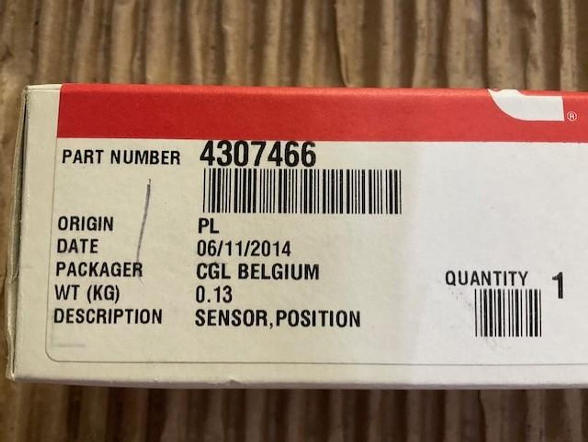 Used Cummins Position Sensor PN 4307466