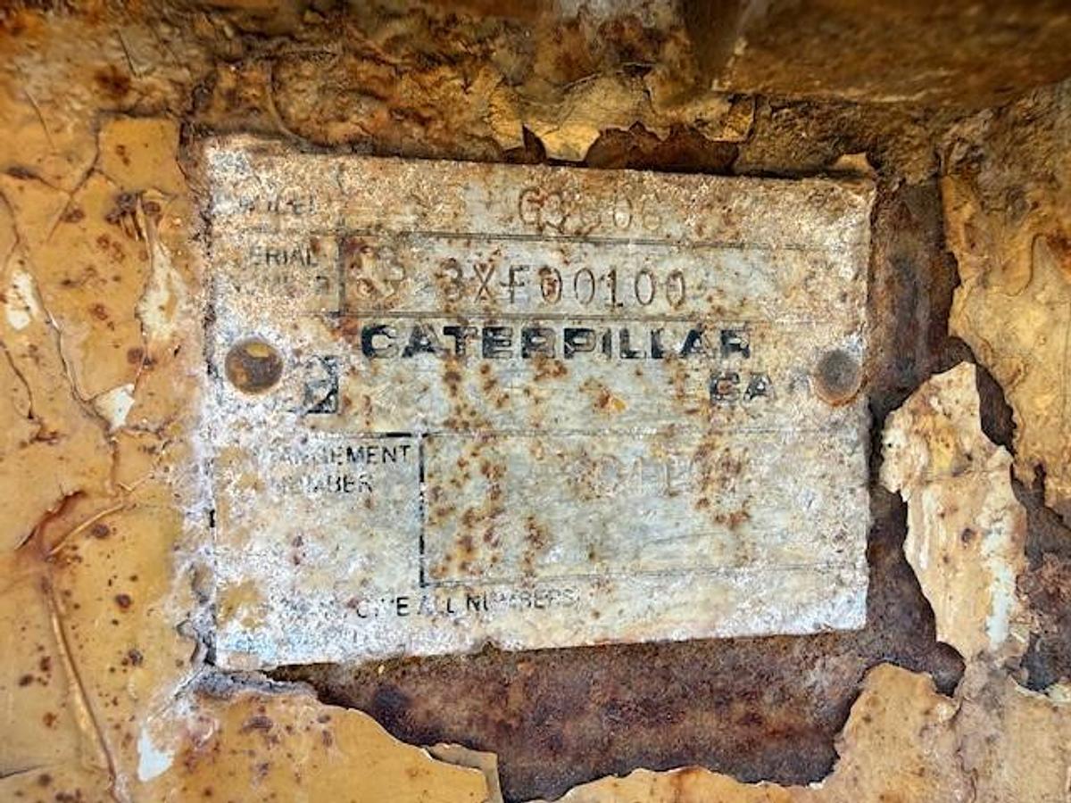 Used CAT G3606LE A3 Engine SN 3XF00100