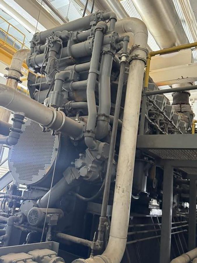 Used CAT G3608 A3 / Ariel JGK-4 Single Stage Compressor Package Size 9.875" x 9.875" x 9.875" x 9.875" SN F-17188