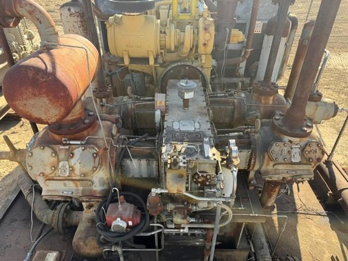 Used CAT G3406TA / Ariel JGA-4 Five Stage High Pressure Compressor Package Size 11” x 6.125” x 3.625” x 3” x 1.5” SN: F-10098