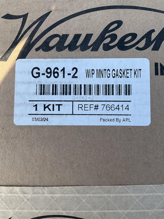 Used Waukesha Water Pump Mounting Kit PN G-961-2