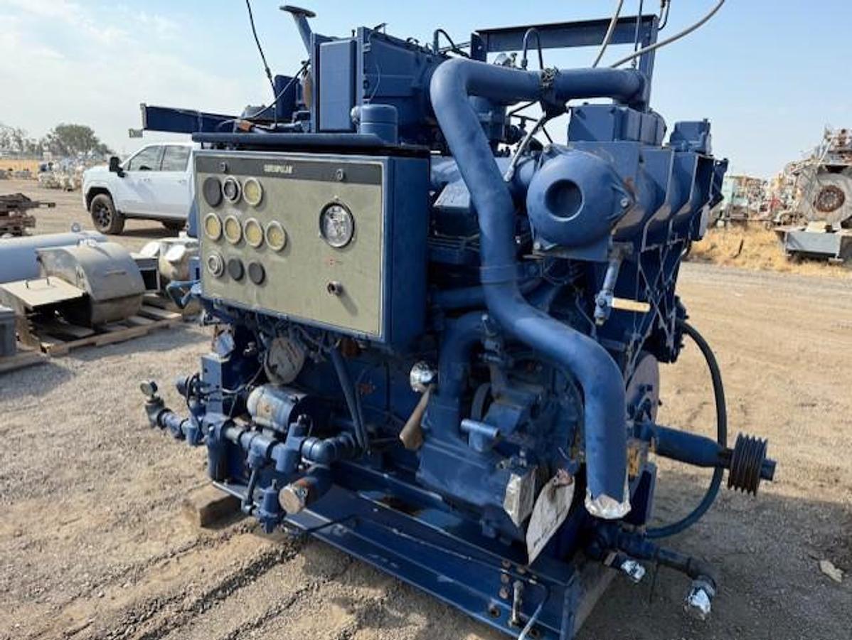 Used Cat G3508TA Engine SN 9TG00495