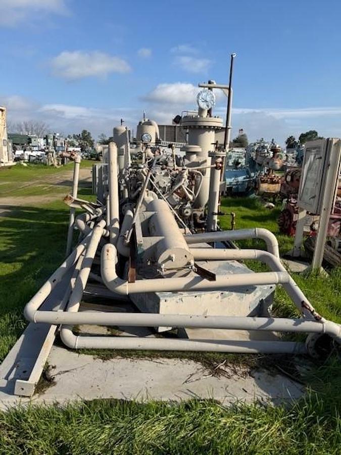 Used Cat Model G3408TA/ Frick Model TDSH233L With Cooler