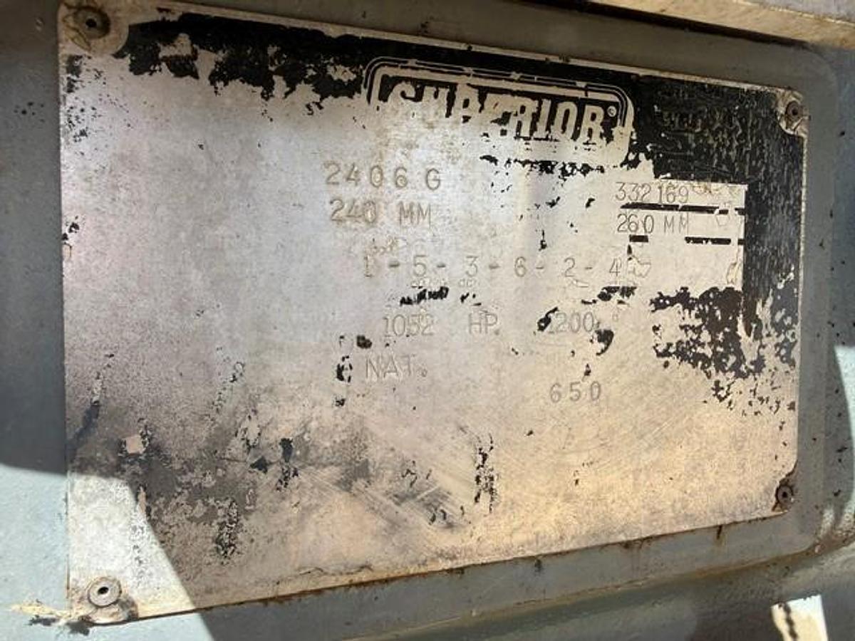Used Superior 2406G Engine SN 332169 