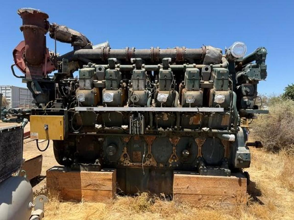 Used Caterpillar G3612LE A3 Engine SN 1YG00241