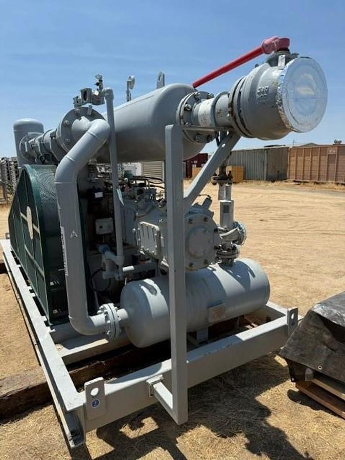 Used 150 HP / ABC 1EHA-2-GT-240 Natural Gas Compressor SN 24998