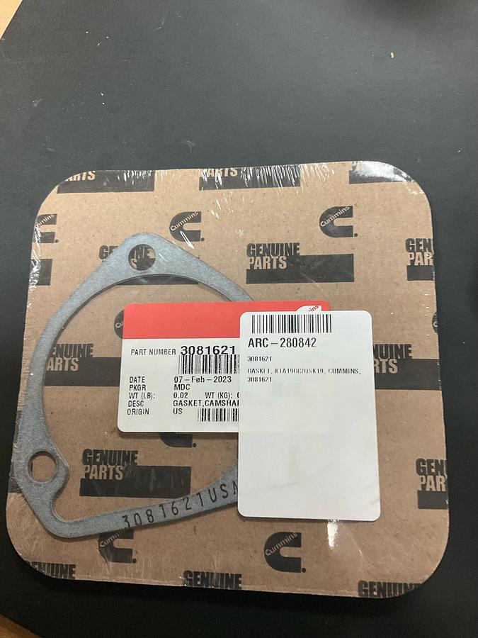 Cummins Cover Gasket PN:3081621