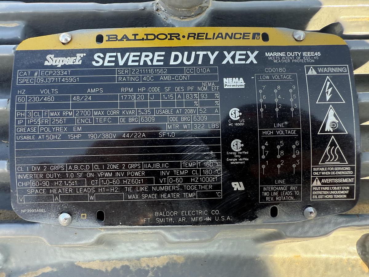 Used CORKEN GAS COMPRESSOR