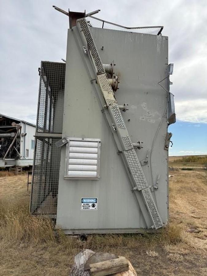 Used Waukesha Model L5790GL SN C-12498/3 Ariel Model JGK-4-3 Stage SN F-12035 Cylinder Sizes 14.125" x 13.625" x 9.125" x 6.25" Air-Ex Cooler Model 156EH 635,1315,1485