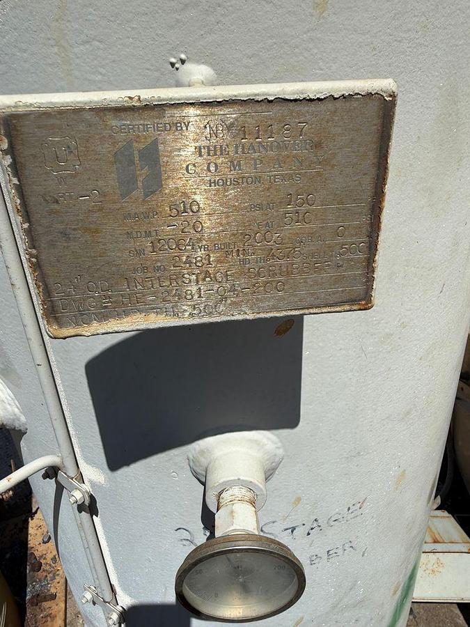 Used Waukesha L7044GSI / Ariel JGK-2 Compressor Package SN F-18820 Size 11" x 6.25"