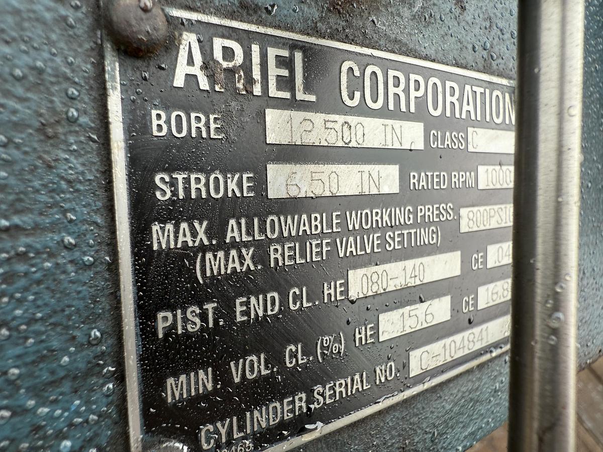 Ariel 12.5" JGC 800 MAWP Cylinder SN: C-104841
