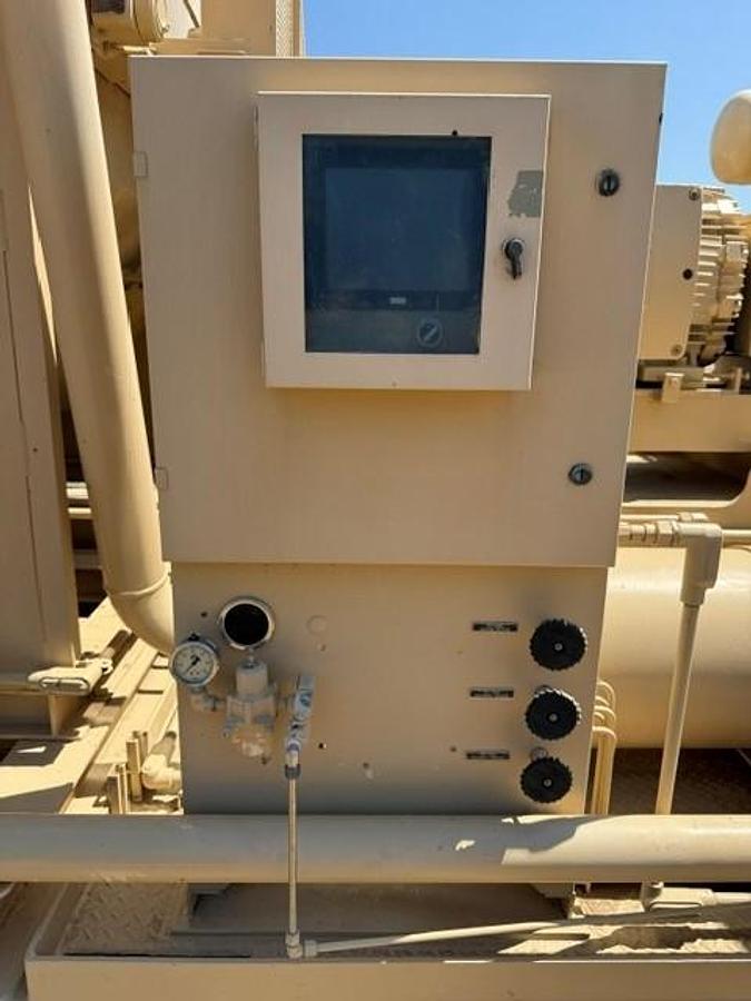 Used 350 HP / Ariel JGJ-2 Two Stage Compressor Package Size 15.25" x 8.375" with 81AVI Cooler SN F-17062