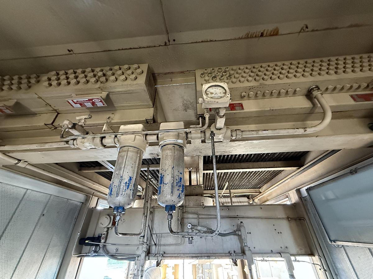 Used 600 HP / Ariel JGA-4 SN F-21749 Four Stage CNG Compressor Package Size 6.125” x 4.125” x 3.375” x 3.375” x 1.75” x 1.75” with ACE E721 Cooler