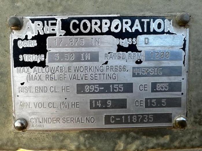 Used Ariel 17.875" JGD 445# SN C118735