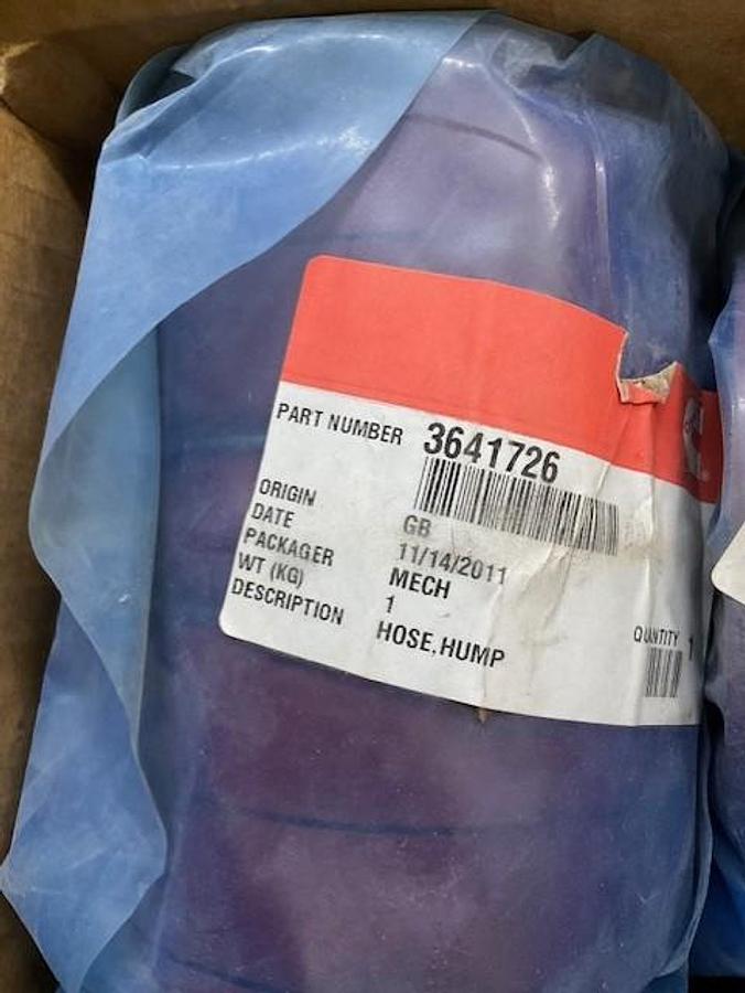 Cummins Hose Hump PN 3641726