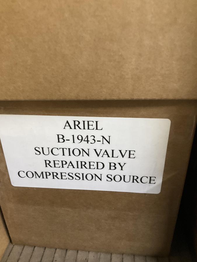 Rebuilt Ariel Suction Valve B-1943-N
