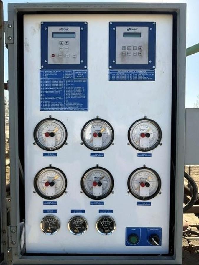 Used CAT G3406TA / Ariel JGA-4 Five Stage High Pressure Compressor Package Size 11” x 6.125” x 3.625” x 3” x 1.5” SN: F-10098