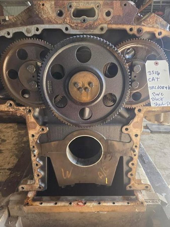 Used CAT 3516 BLOCK ONLY Short Pan SN: 3RC00890