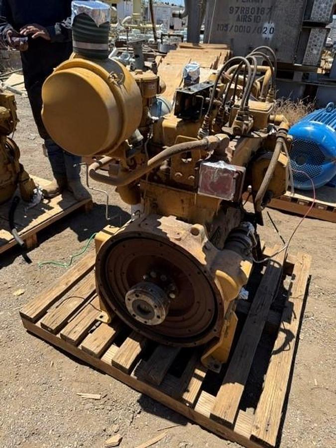 Used Caterpillar G3304NA Engine SN 37Y04773