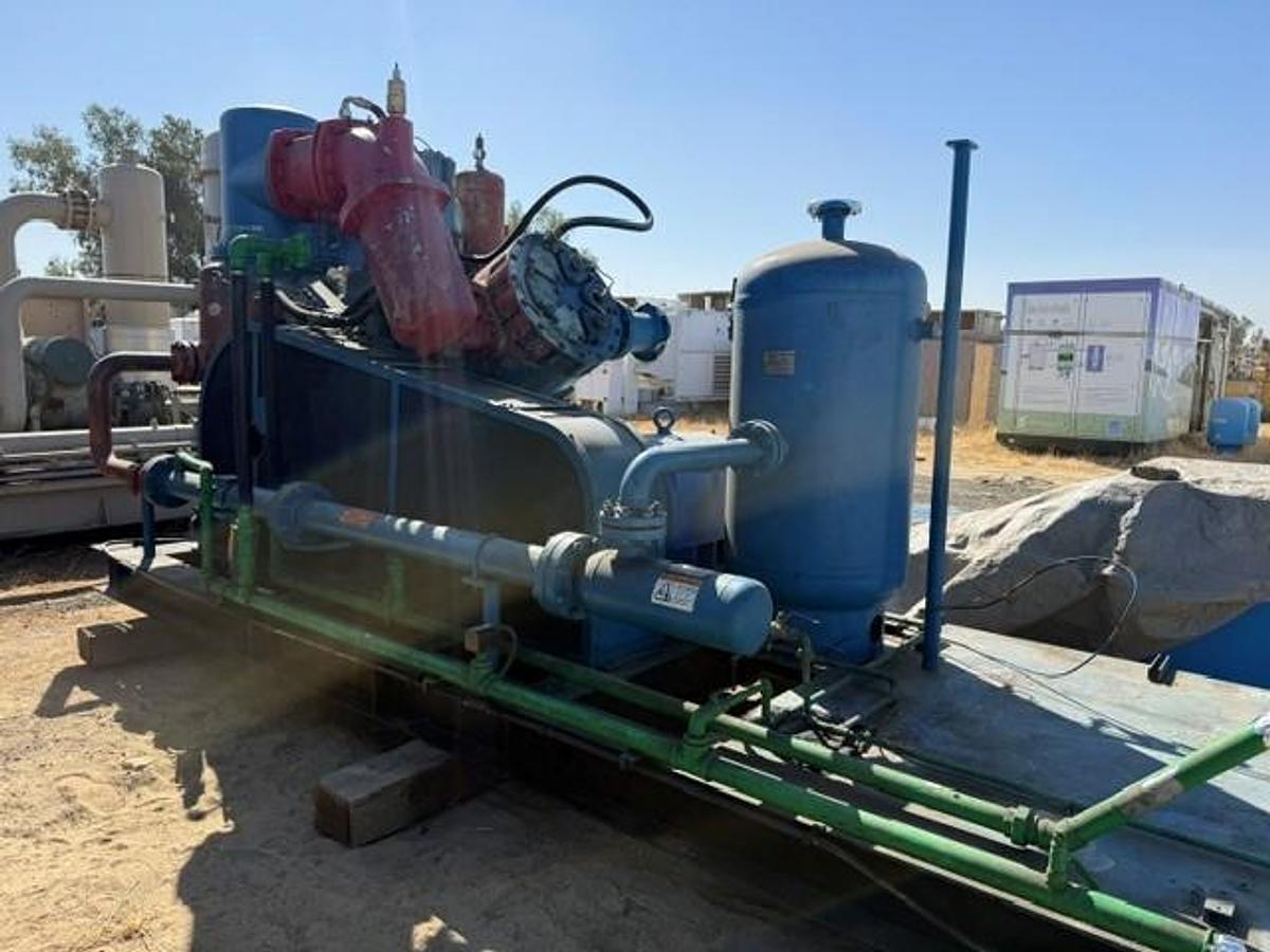 Used 300 HP / Bellis and Morcom WH28N-H3 Air Compressor SN 7779