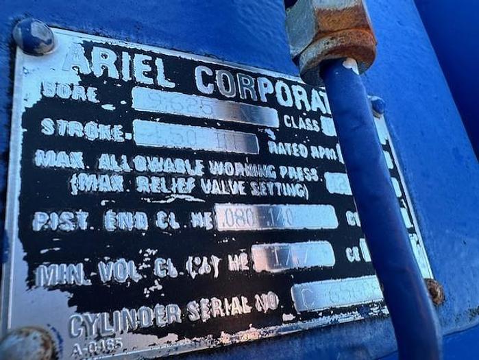 Used Ariel JGE-4 SN F-23606 / Waukesha F3524GSI (no engine) Three Stage Compressor Package Size 17.25” x 17.25” x 13.5” x 9.625” with ACE J144 Cooler