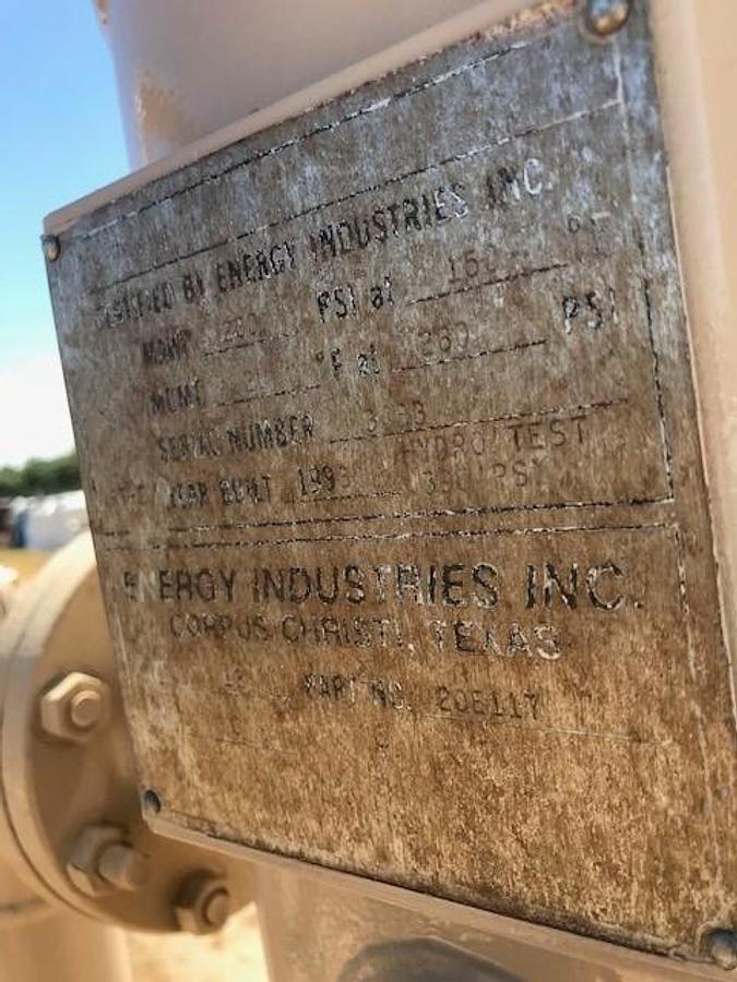 Used 75 HP / Gemini Compressor Model FE332D-2 Two Stage Cylinder Size 6 3/4” x 5 1/2"