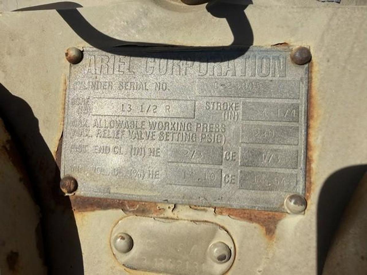 Used Ariel 13” JGR 230 # Cylinder SN C-2300