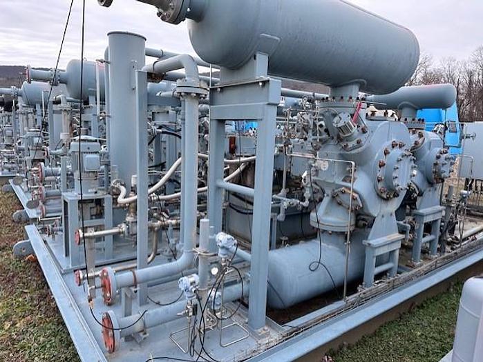 Used Dresser Rand 7MOS-4 SN 1392366 / 550 HP Compressors Size 17.5" x 11.5" x 10.5" x 10.5" x 7" Stroke LNGo Compressors