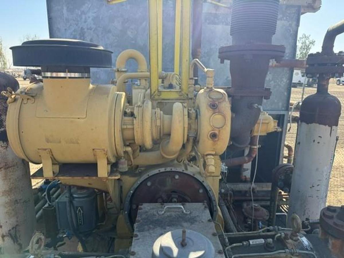 Used CAT G3406TA / Ariel JGA-4 Five Stage High Pressure Compressor Package Size 11” x 6.125” x 3.625” x 3” x 1.5” SN: F-10098