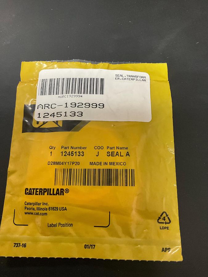 CAT SEAL A PN: 124-5133