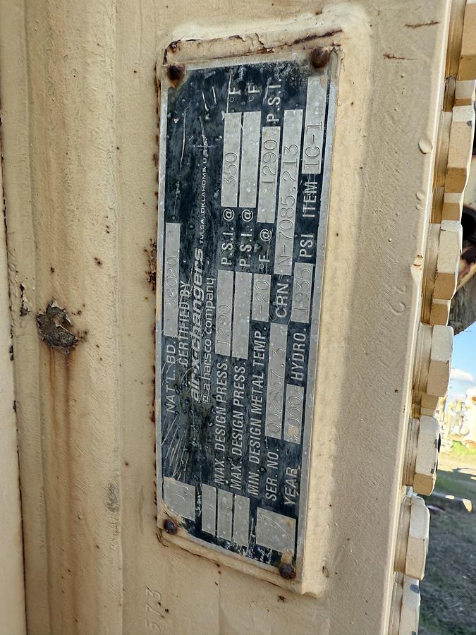 Used Air X Changer 108EH Three Stage Gas Cooler SN 002857